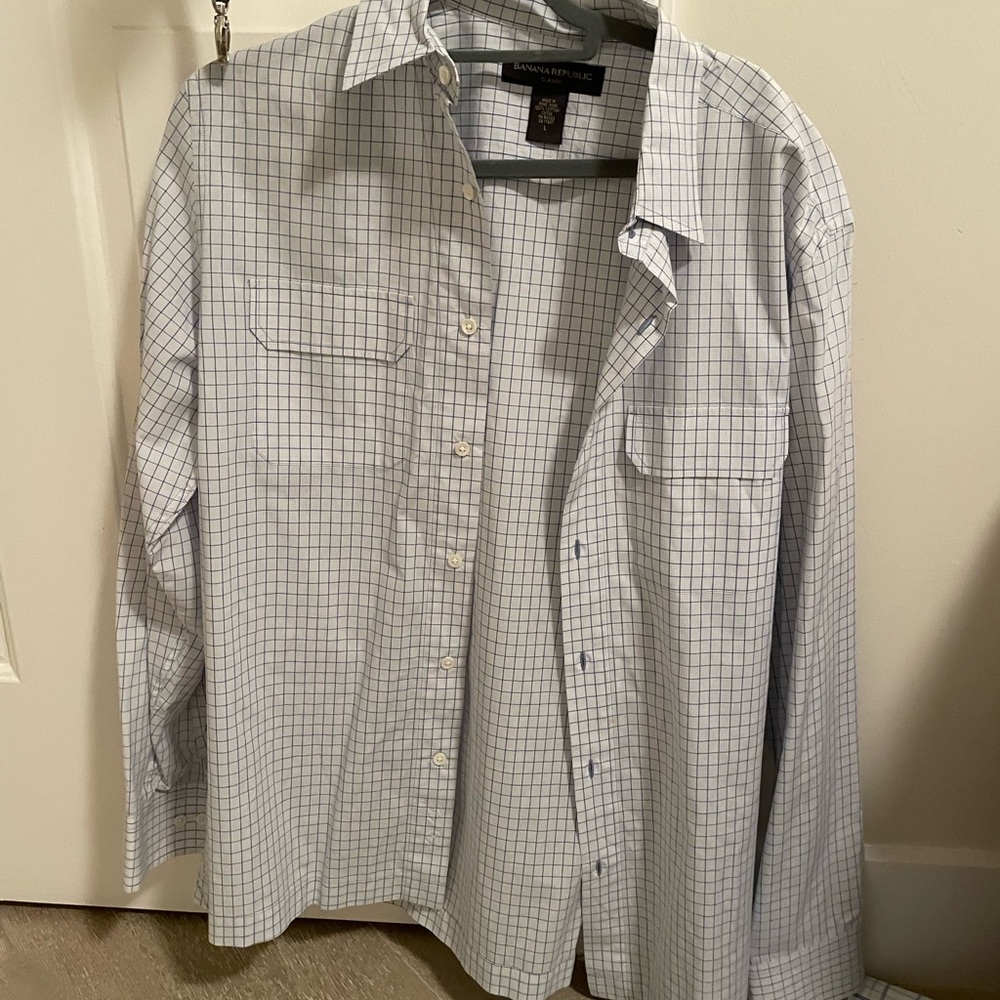 BANANA REPUBLIC men’s dress shirt